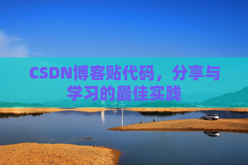CSDN博客贴代码，分享与学习的最佳实践